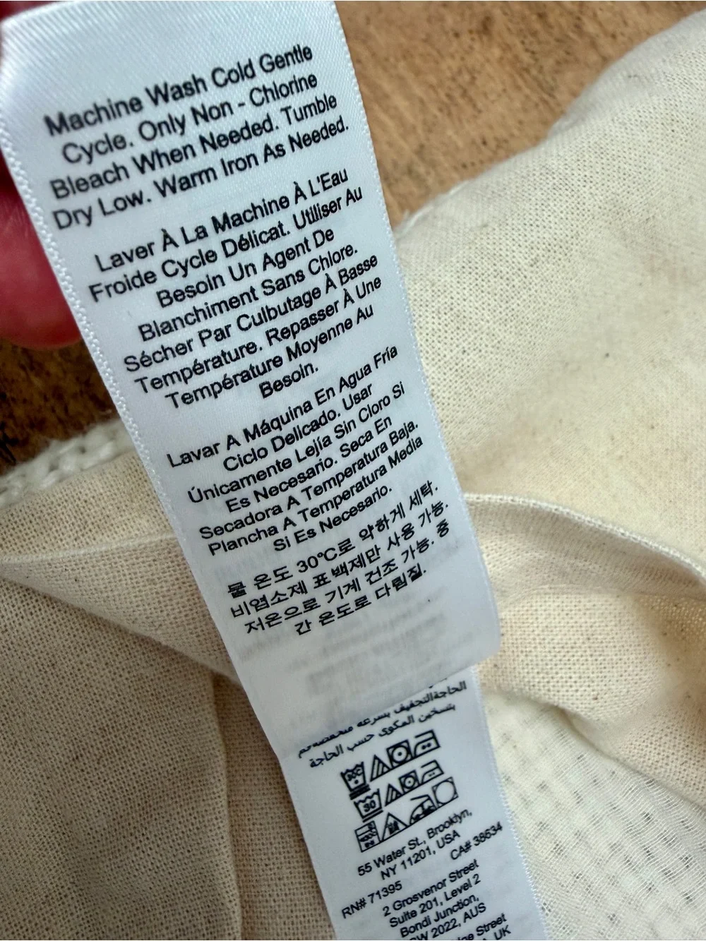 West Elm creamy white